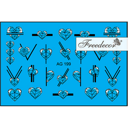 

Набор Freedecor Слайдер-дизайн Аэрография №199, 3 шт.