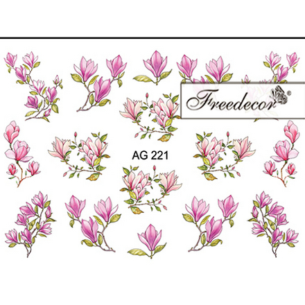 

Набор, Freedecor, Слайдер-дизайн «Аэрография» №221, 3 шт.