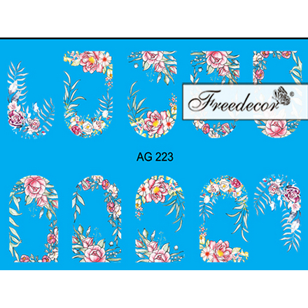 

Набор Freedecor Слайдер-дизайн Аэрография №223, 3 шт.