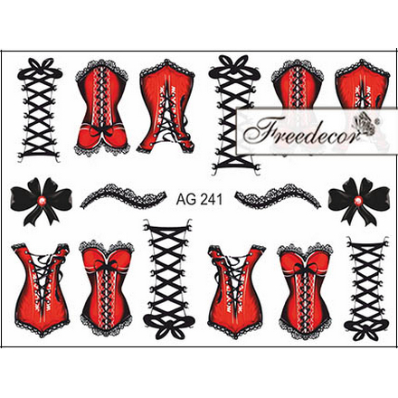 

Набор, Freedecor, Слайдер-дизайн «Аэрография» №241, 3 шт.