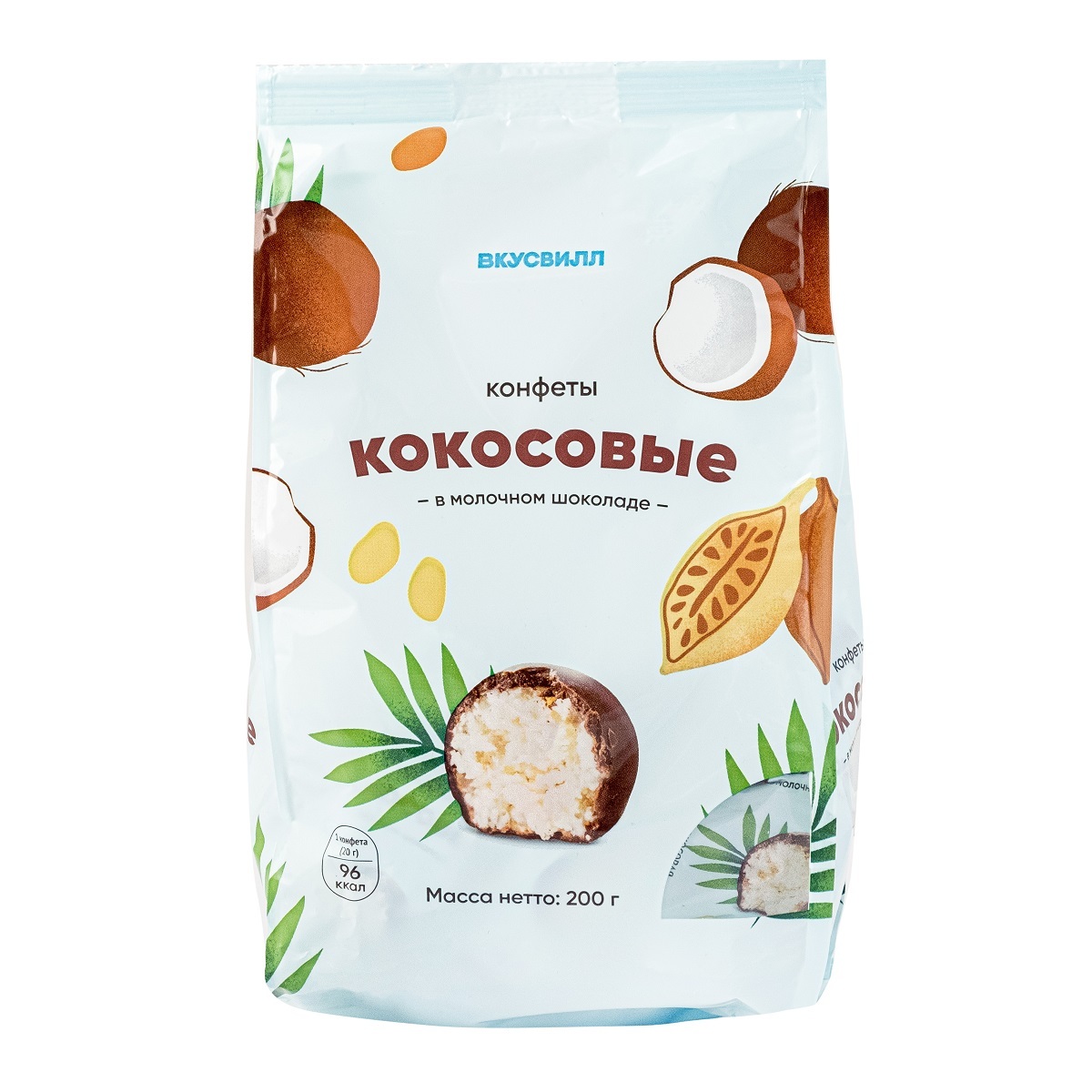 

Конфеты ВкусВилл Карамелло в шоколаде 90 г