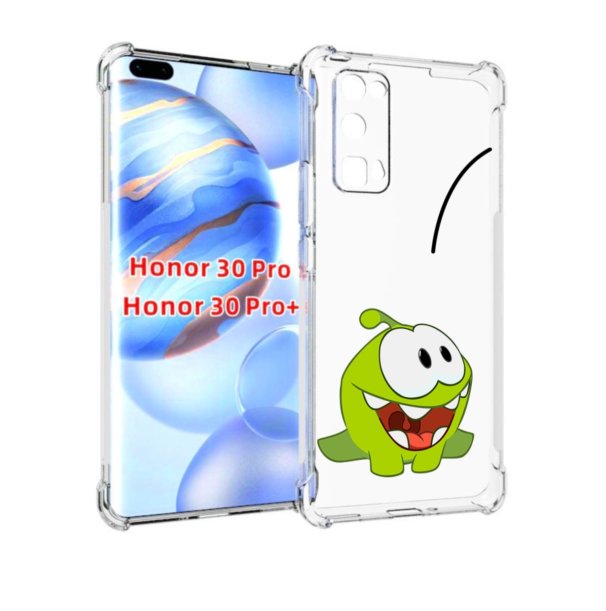

Чехол бампер MyPads попрыгунчик для Honor 30 Pro, Прозрачный, Tocco