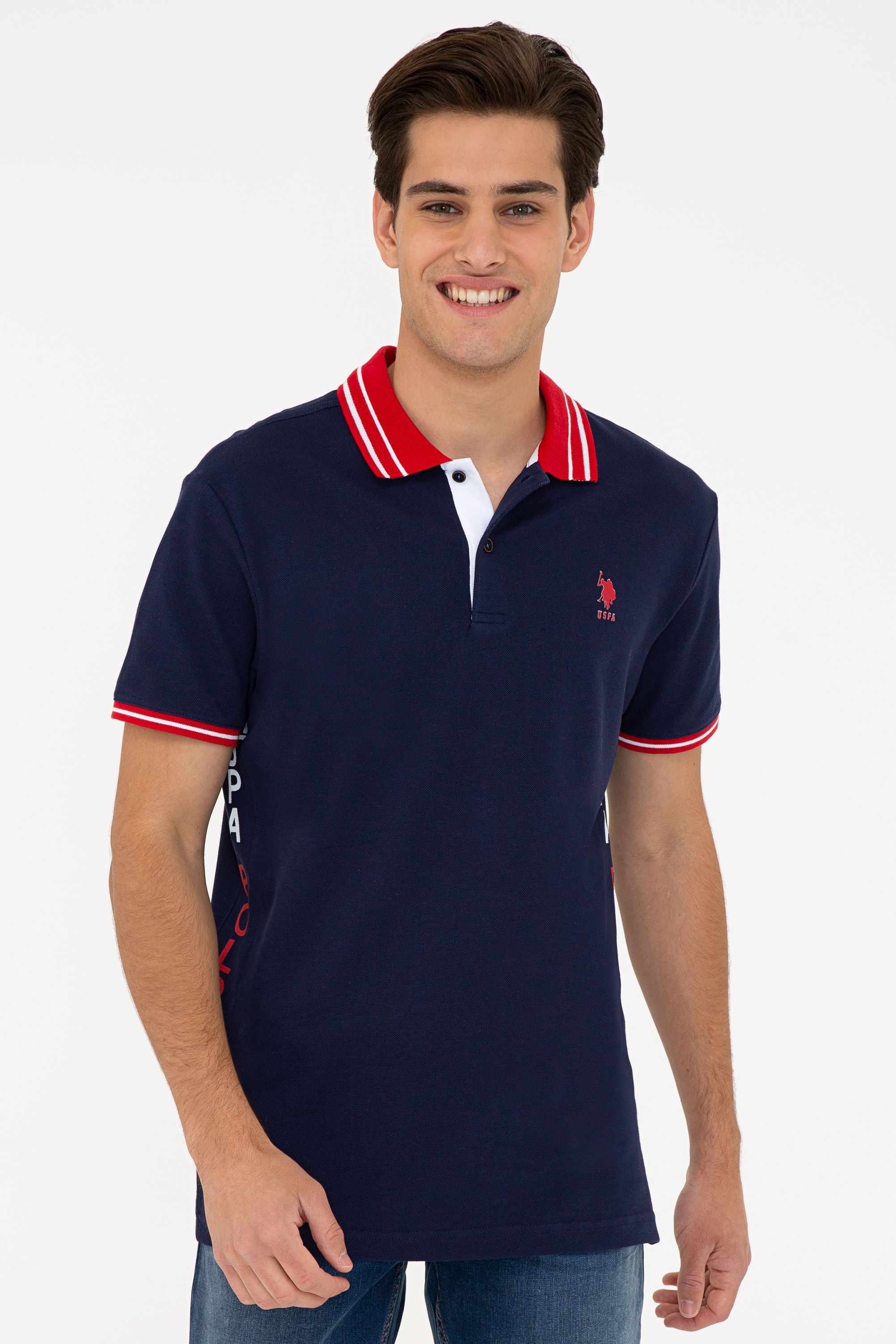 

Футболка мужская U.S. POLO Assn. G081SZ0110TOM синяя 2XL, G081SZ0110TOM