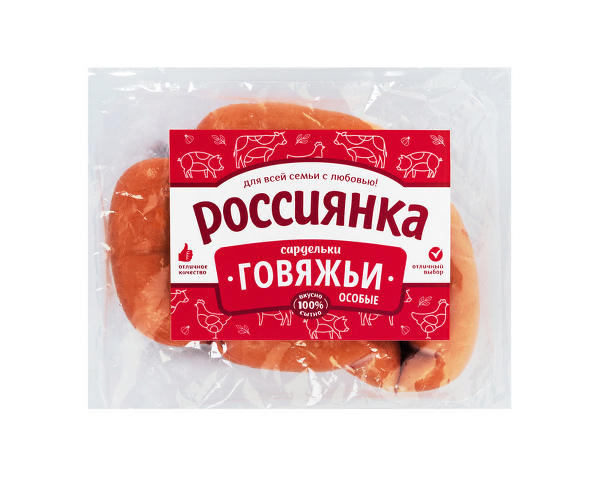 

Сардельки Россиянка Говяжьи Особые