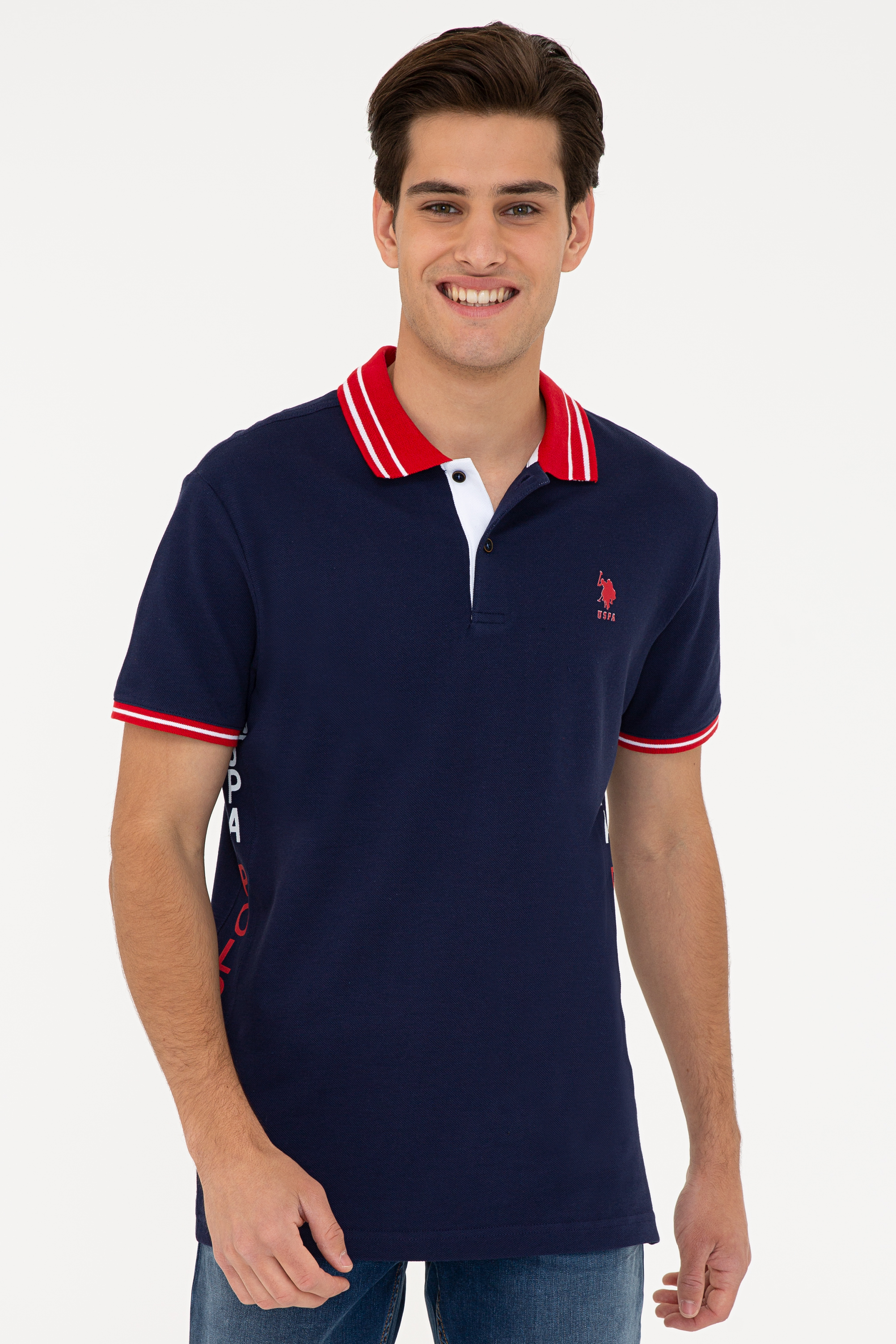 фото Футболка мужская u.s. polo assn. g081sz0110tom синяя l