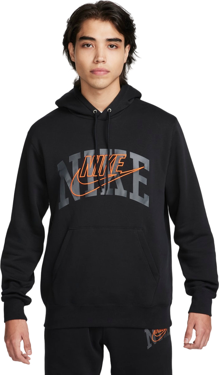 

Худи мужское Nike M NK CLUB BB PO HDY ARCH GX черное M, Черный, M NK CLUB BB PO HDY ARCH GX