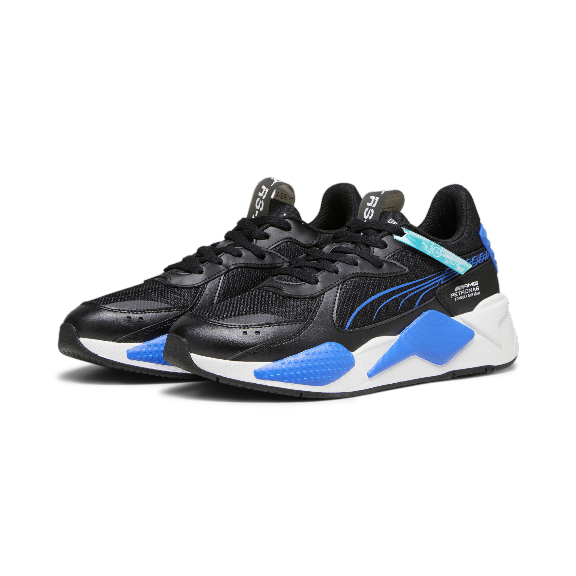 Кроссовки унисекс PUMA Mapf1 Rs-X черные 9 UK черный