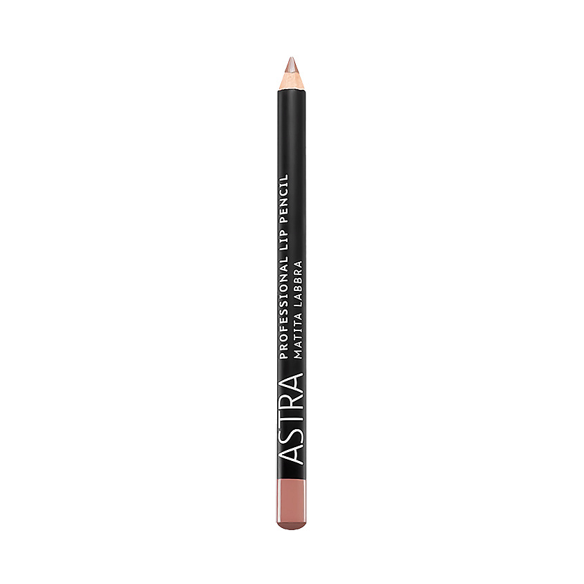 Карандаш Astra Make-Up контурный для губ Professional Lip Pencil, 32 Brown Lips make up factory карандаш автоматический контурный для глаз 03 антрацит automatic eyeliner 0 31 гр