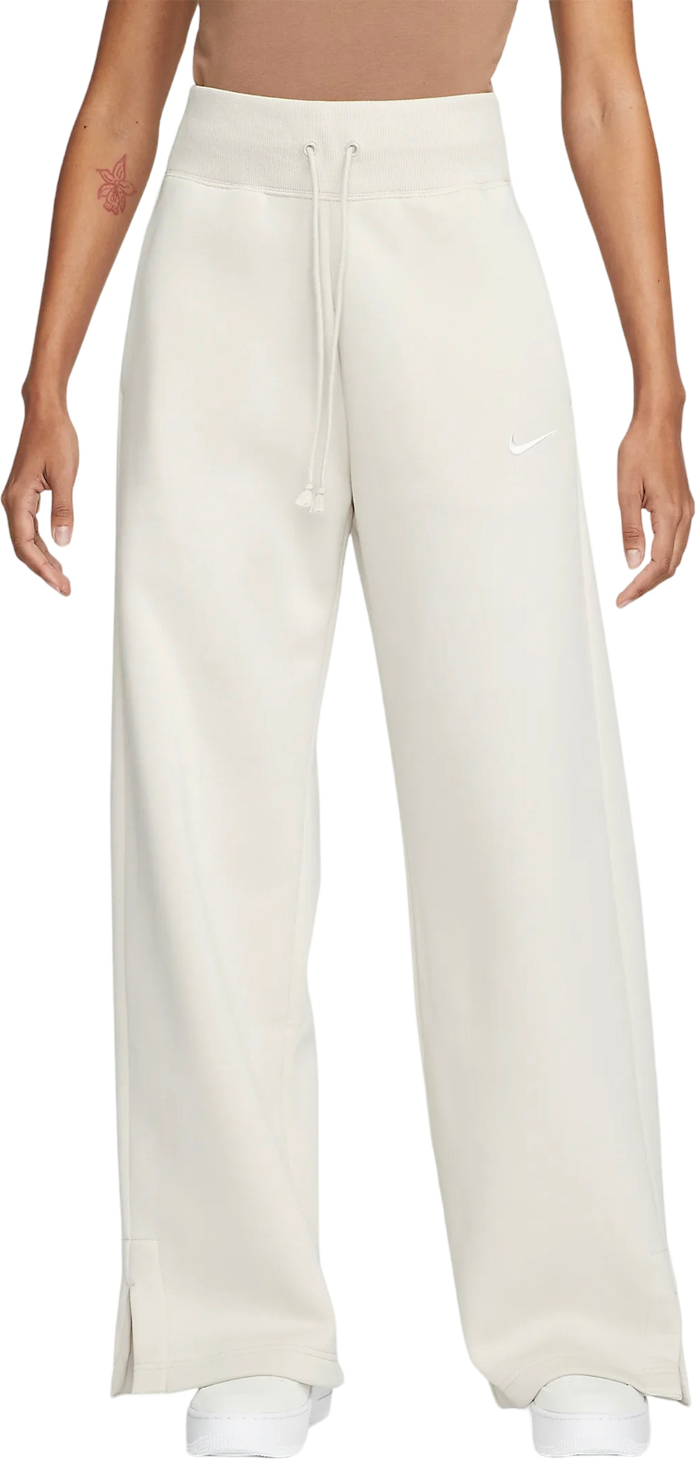 

Спортивные брюки женские Nike W NSW PHNX FLC HR PANT WIDE белые 2XL, Белый, W NSW PHNX FLC HR PANT WIDE