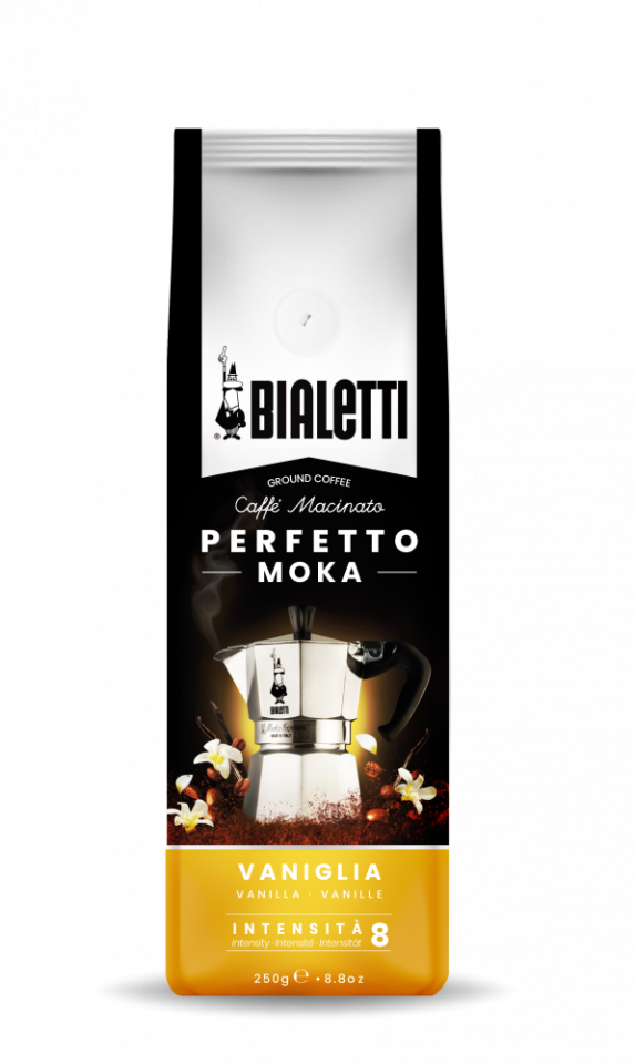 Кофе молотый Bialetti PERFETTO MOKA Vaniglia 250г