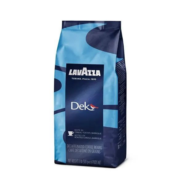 Кофе в зернах Lavazza Caffe Decaffeinato (без кофеинa), 500г