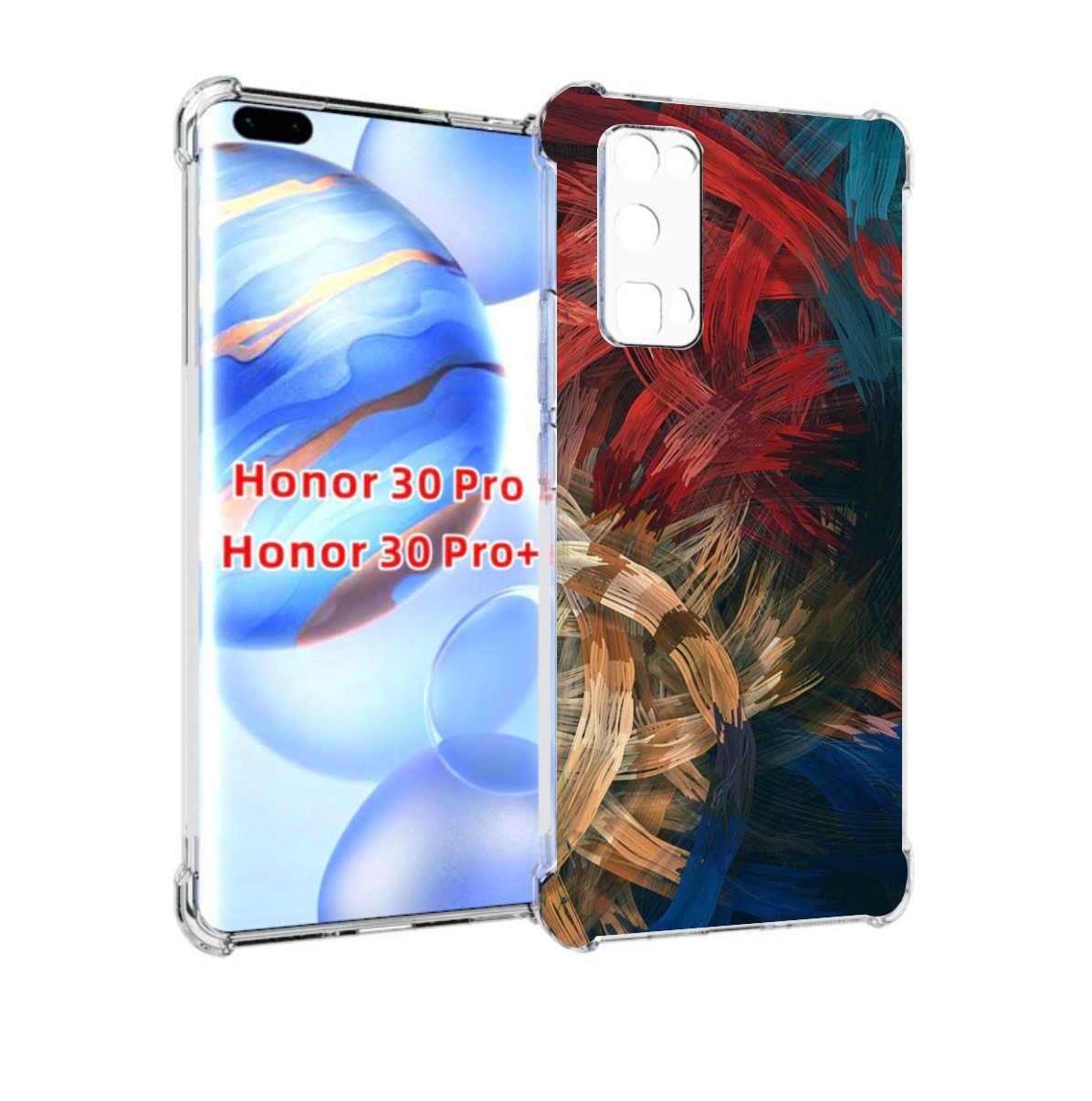 

Чехол бампер MyPads раскрашенная медь для Honor 30 Pro Honor, Прозрачный, Tocco
