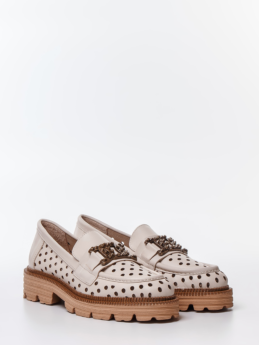 

Лоферы женские Lauf! 082 907 бежевые 38 RU, 082 907