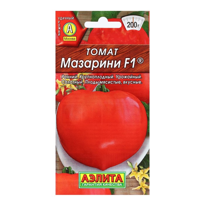 

Семена томат Мазарини F1 Аэлита Р00007498 2 уп.