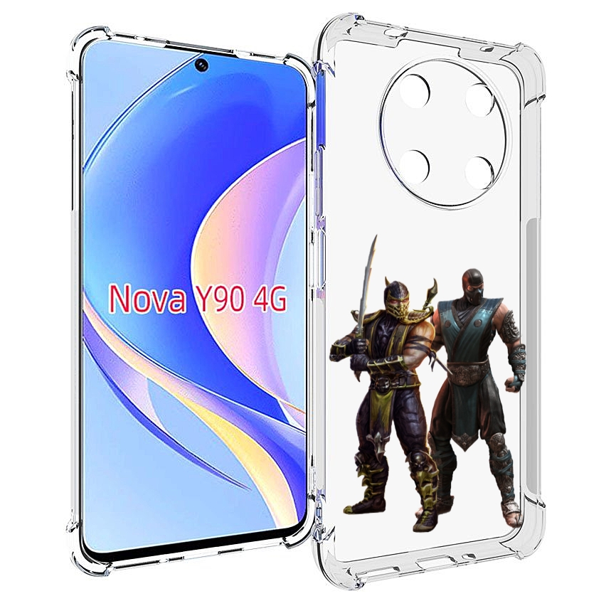 

Чехол MyPads Mortal-Kombat-1 для Huawei Nova Y90 (CTR-LX1) / Enjoy 50 Pro, Tocco