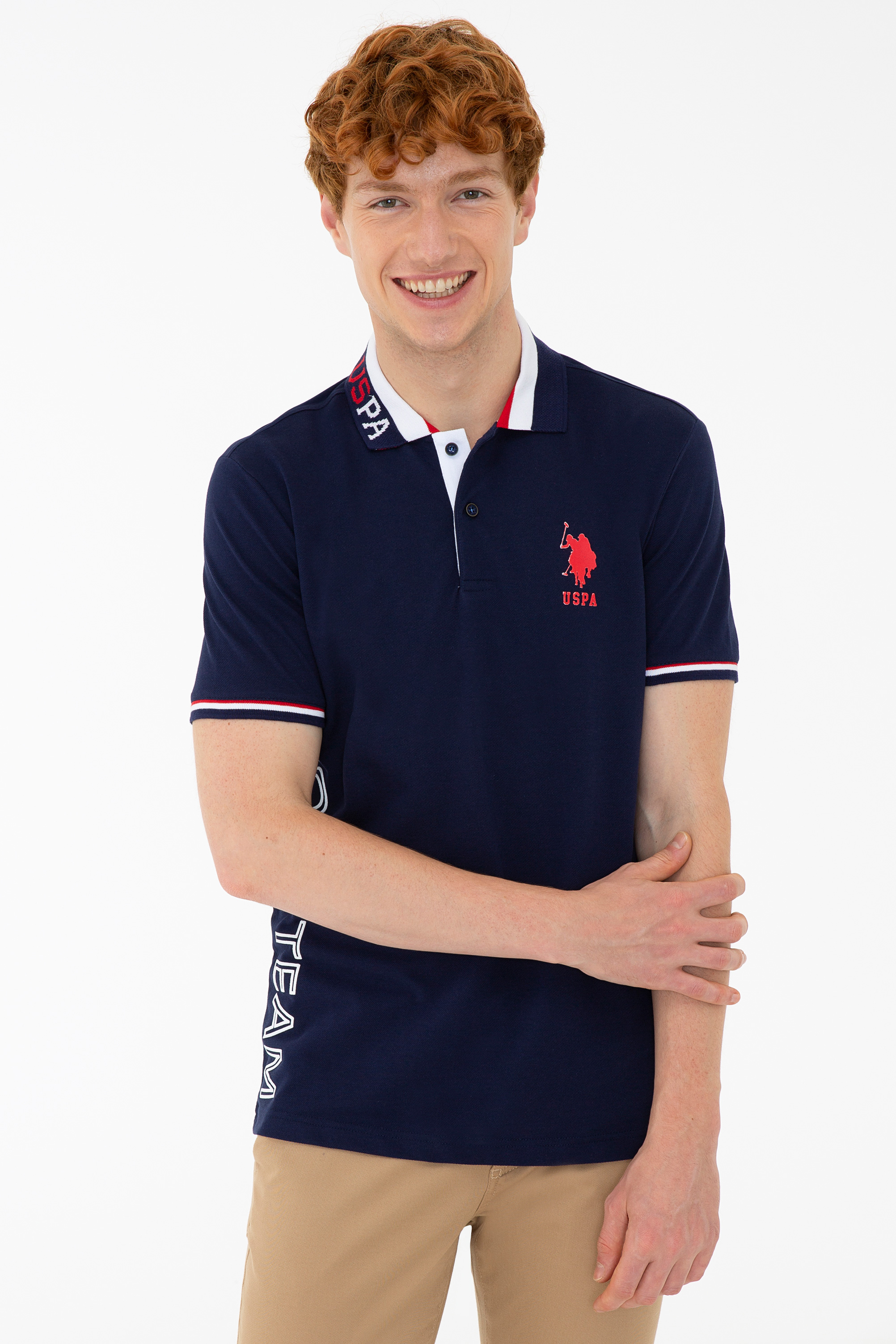 

Футболка мужская U.S. POLO Assn. G081SZ0110KONRAD синяя 2XL, G081SZ0110KONRAD