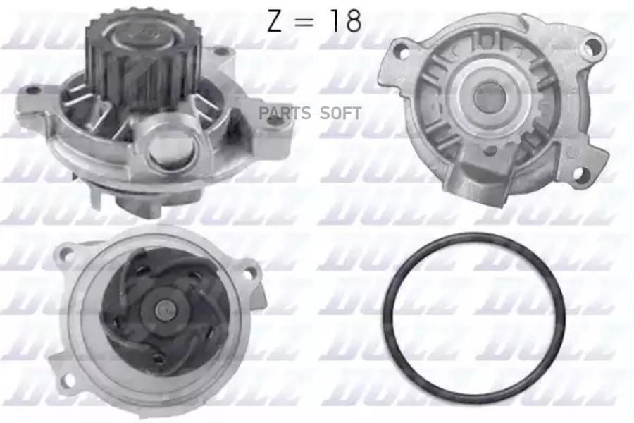 Насос водяной audi a6 c4 2.5tdi, volvo 850, 940 i-ii a-178