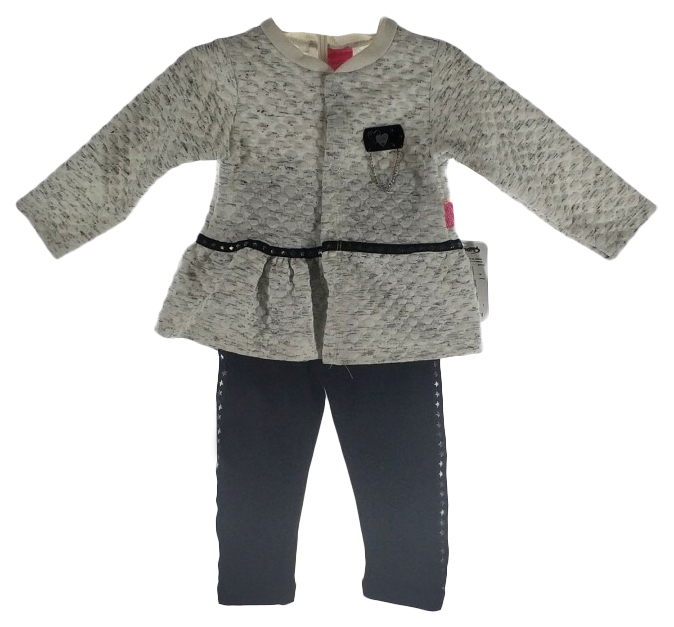 

Комплект для девочек BABY SPORT цв. молочный р.68, 4580-01