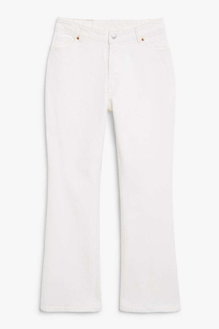 

Джинсы женские Monki 1032220001 белые 38 EU (доставка из-за рубежа), 1032220001
