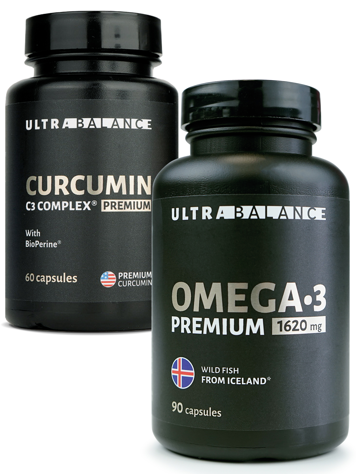 

Набор UltraBalance Куркумин и Omega 3 рыбий жир капсулы 150 шт., COMP_CURCUM60+OMEGA90_RT