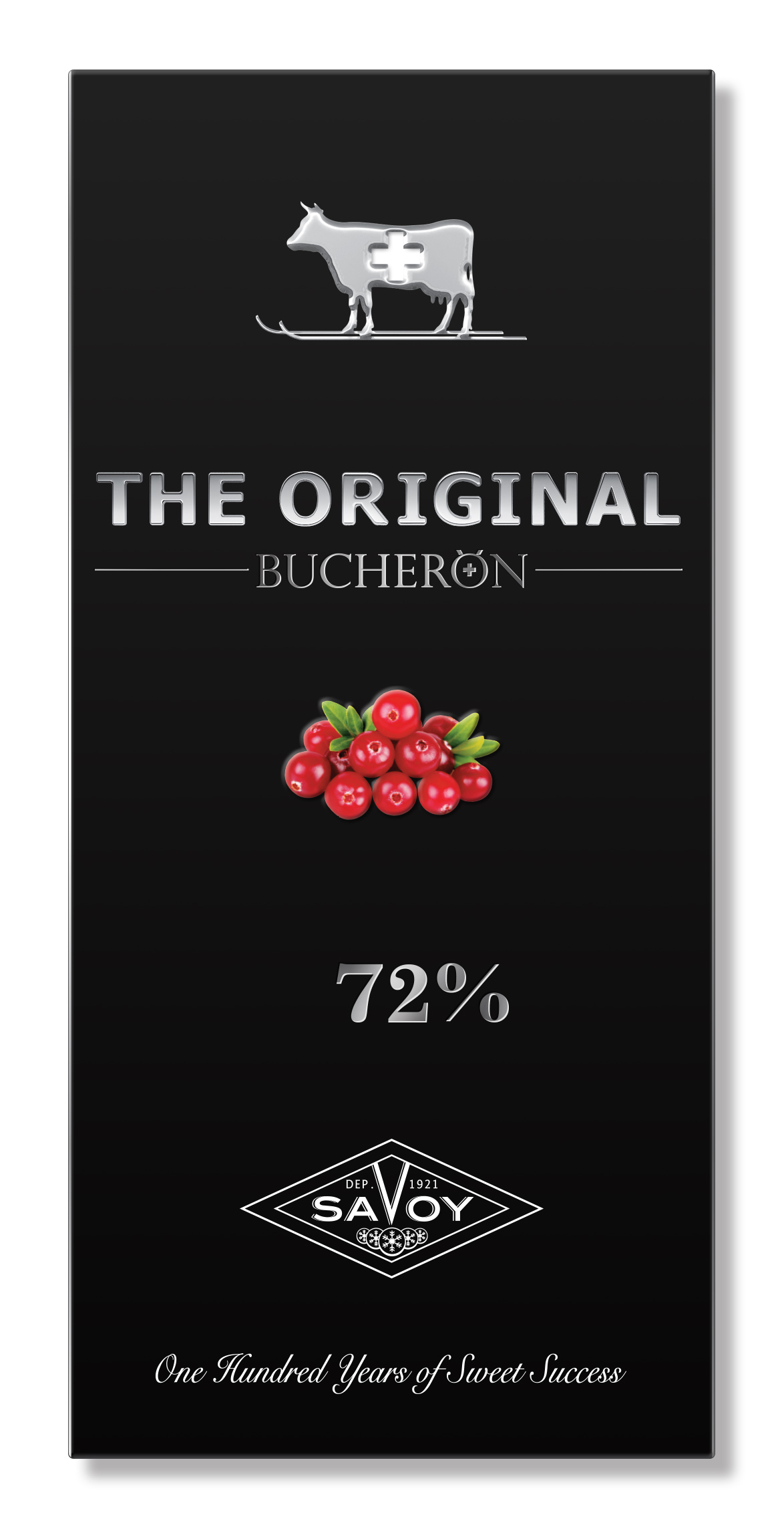 

Шоколад Bucheron The Original горький, 72% какао, с кусочками клюквы, 90 г