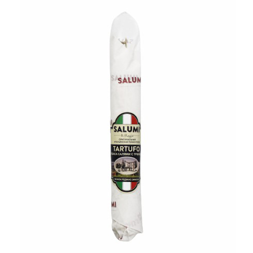 

Колбаса Salumi di Reggiо Салями с трюфелем сыровяленая 200 г