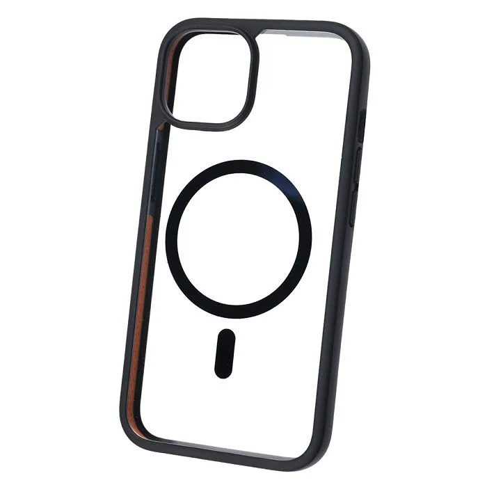 фото Панель-накладка hardiz shockproof magnet case with magsafe black для iphone 14 plus