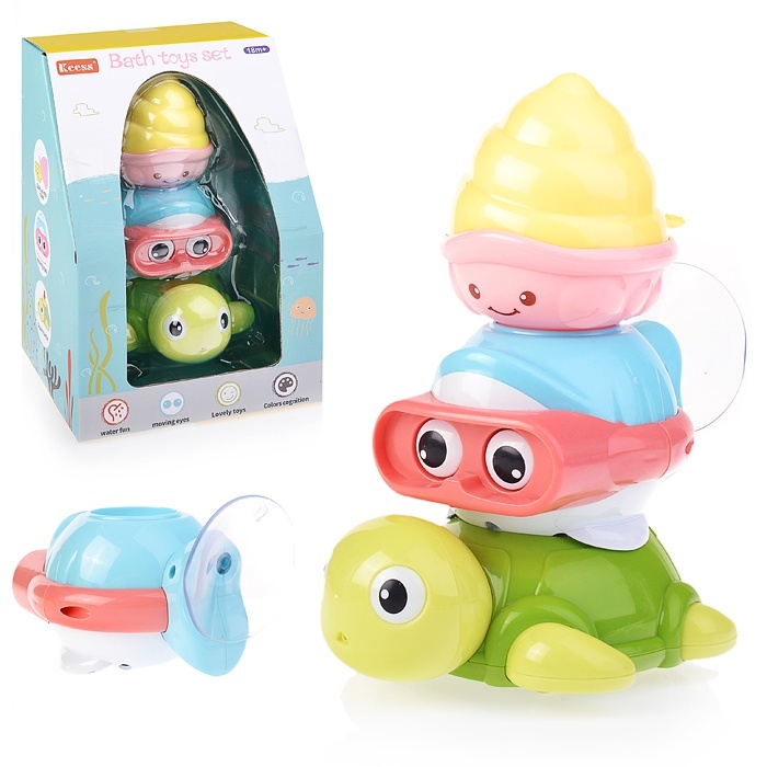 

Oubaoloon 3 шт, Веселое купание, в коробке, Разноцветный, 3 шт, "Веселое купание", в коробке
