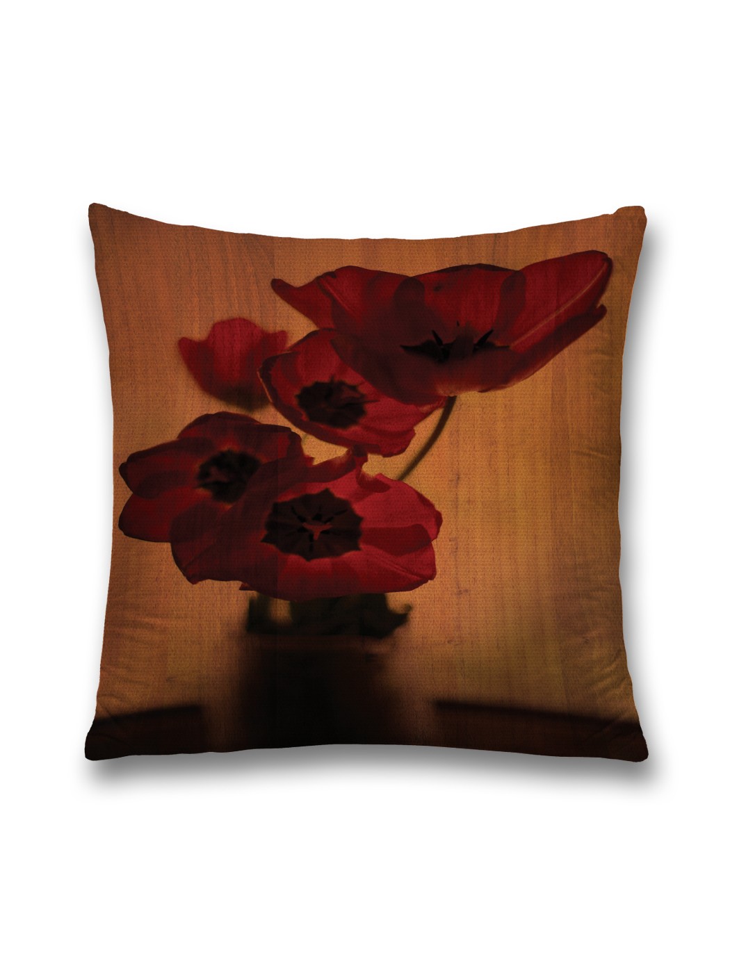 

Наволочка декоративная JoyArty "Домашний мак" на молнии, 45x45 см, Коричневый