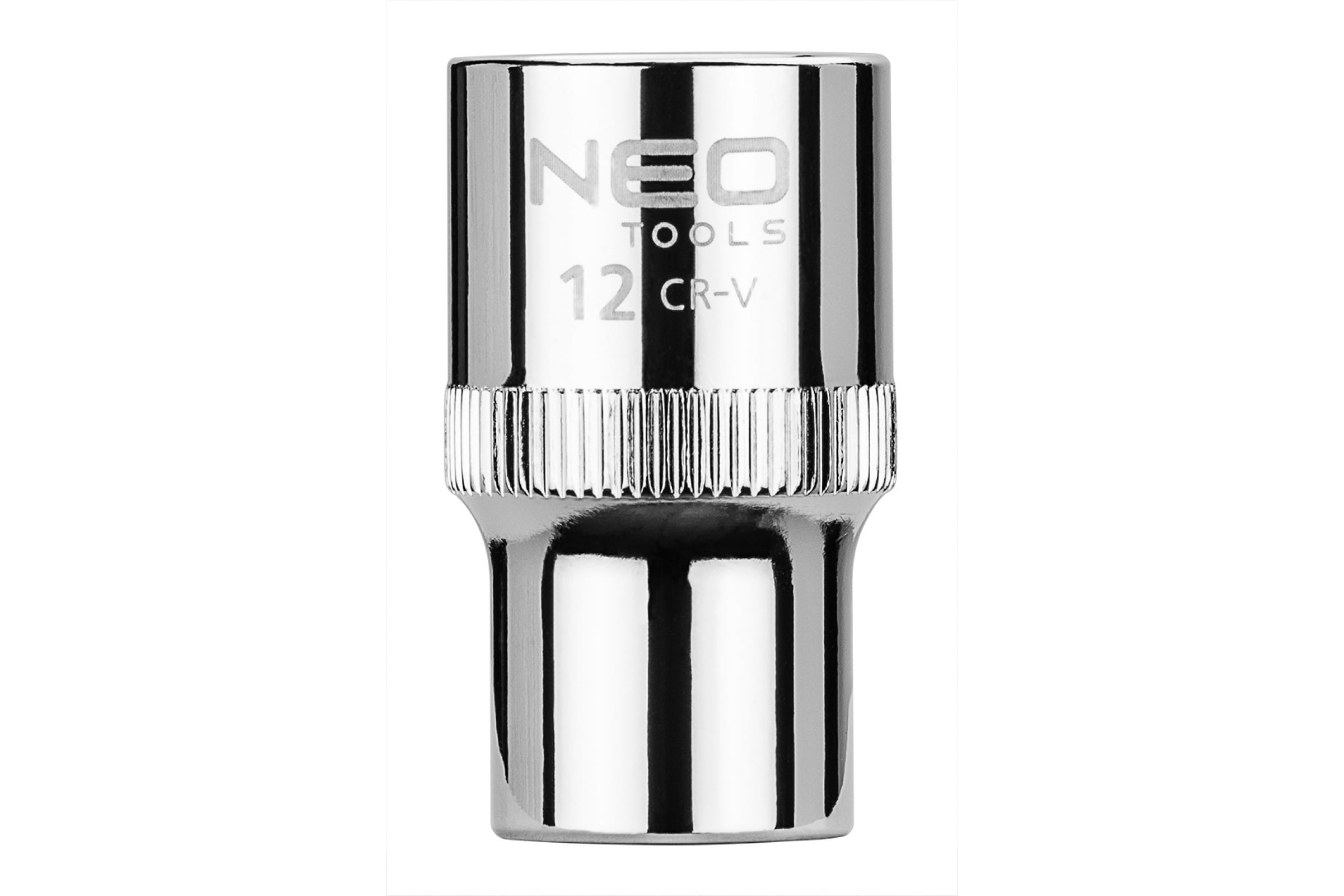 

NEO Tools Головка торцевая 6-гранная Superlock 12 мм 1/2" 08-012