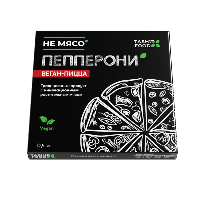 

Веган-пицца Не мясо Пепперони замороженная 400 г
