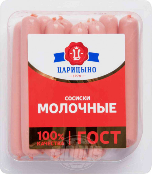 Сосиски Царицыно Молочные 400 г