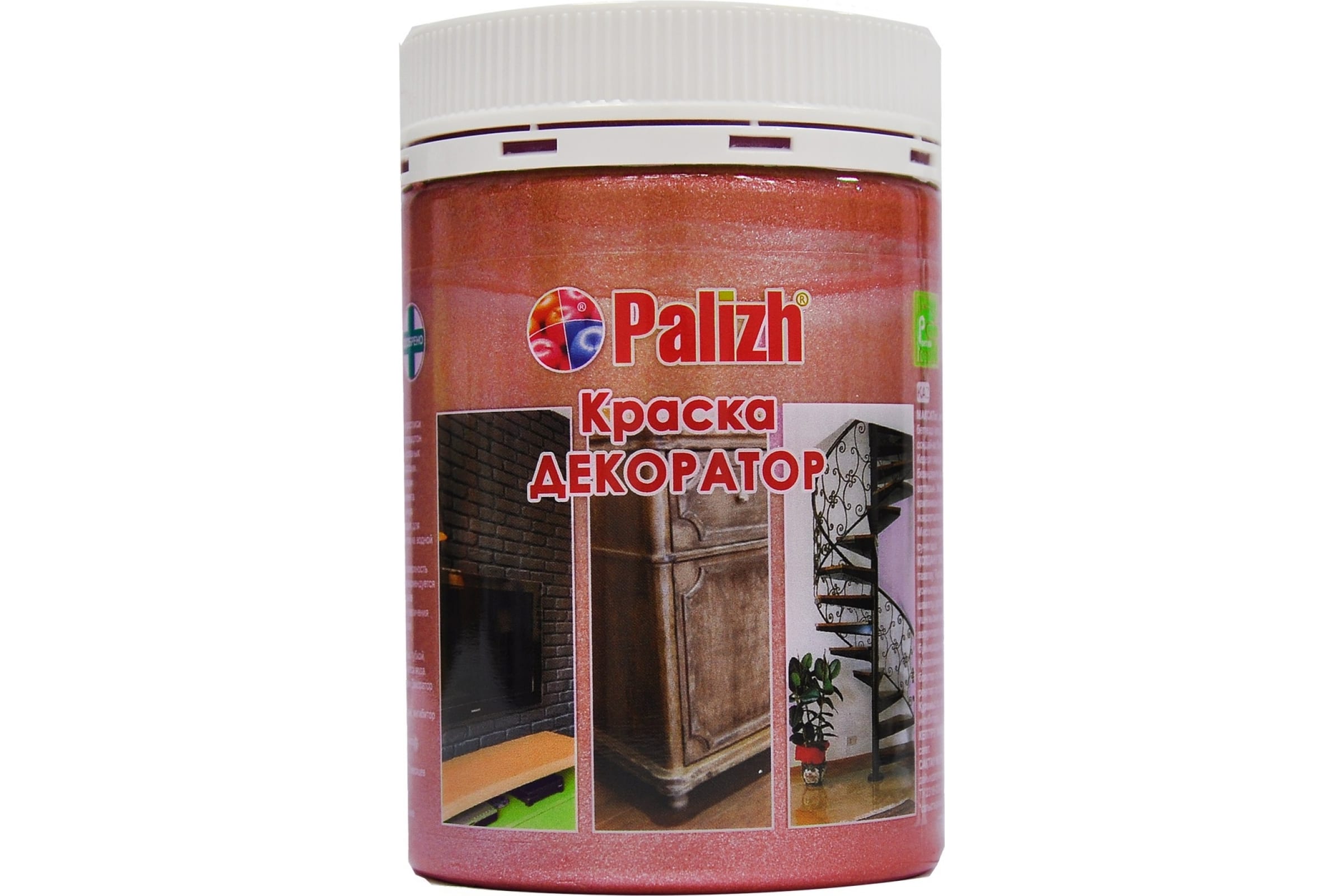 

Palizh Краска-колер акриловая №156 красная медь, 0,25кг 11605830, Красный