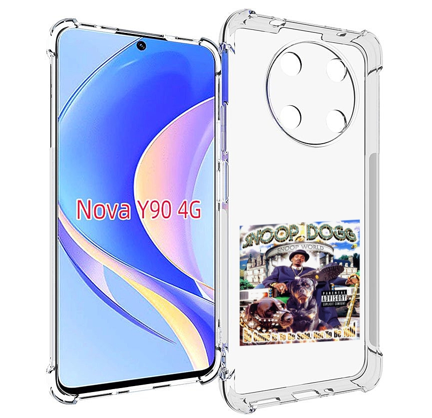 

Чехол MyPads Snoop Dogg DA GAME IS TO BE SOLD, NOT TO BE TOLD для Huawei Nova Y90, Tocco