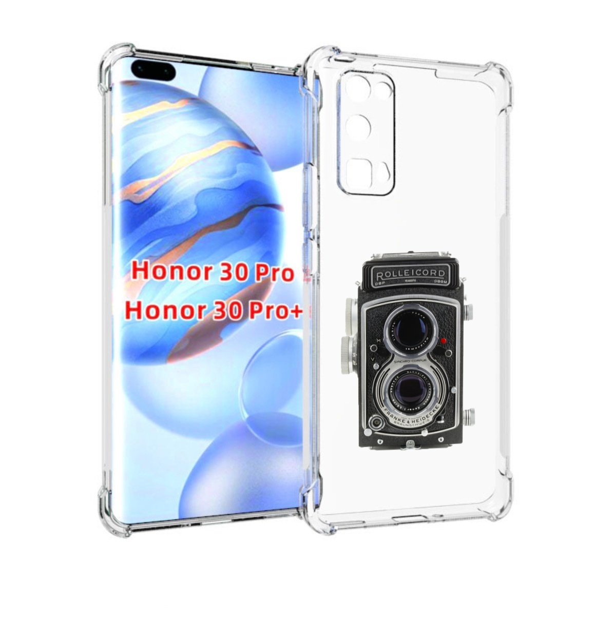 

Чехол бампер MyPads старый проектор для Honor 30 Pro Honor, Прозрачный, Tocco