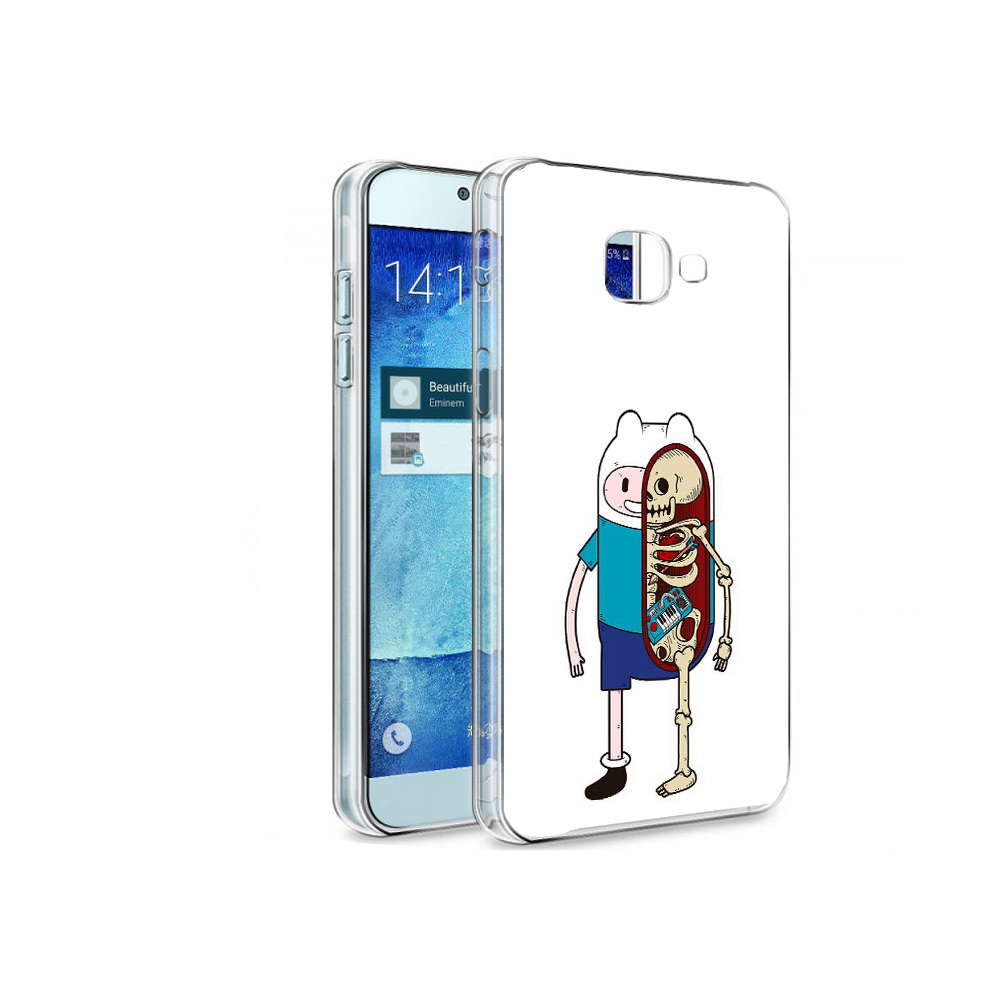 

Чехол MyPads Tocco для Samsung Galaxy A8 Финн скелет, Tocco