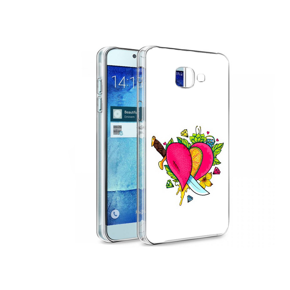 

Чехол MyPads Tocco для Samsung Galaxy A8 Фруктовое сердце, Tocco