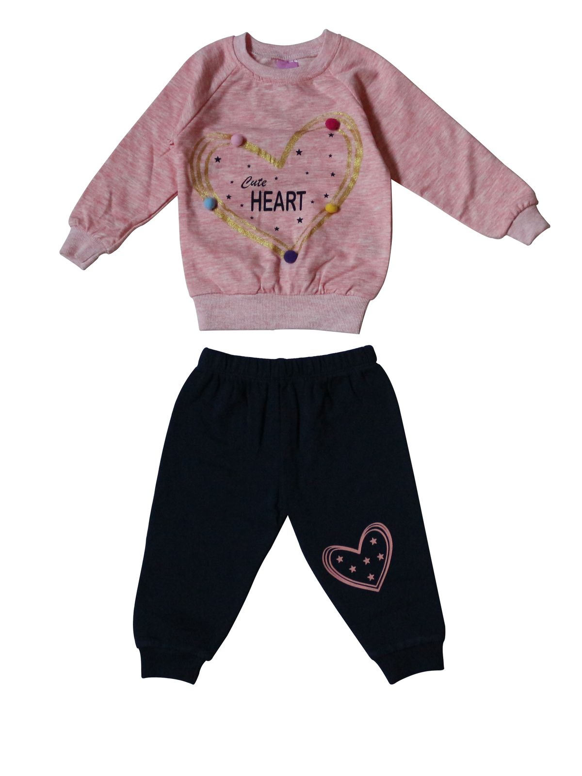 

Комплект для девочек BABY SPORT цв. персиковый р.74, 4594-01