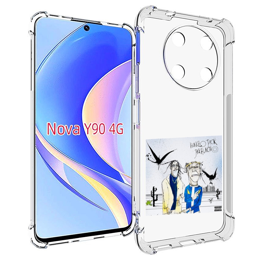 

Чехол MyPads Travis Scott & Quavo - Huncho Jack, Jack Huncho для Huawei Nova Y90, Tocco