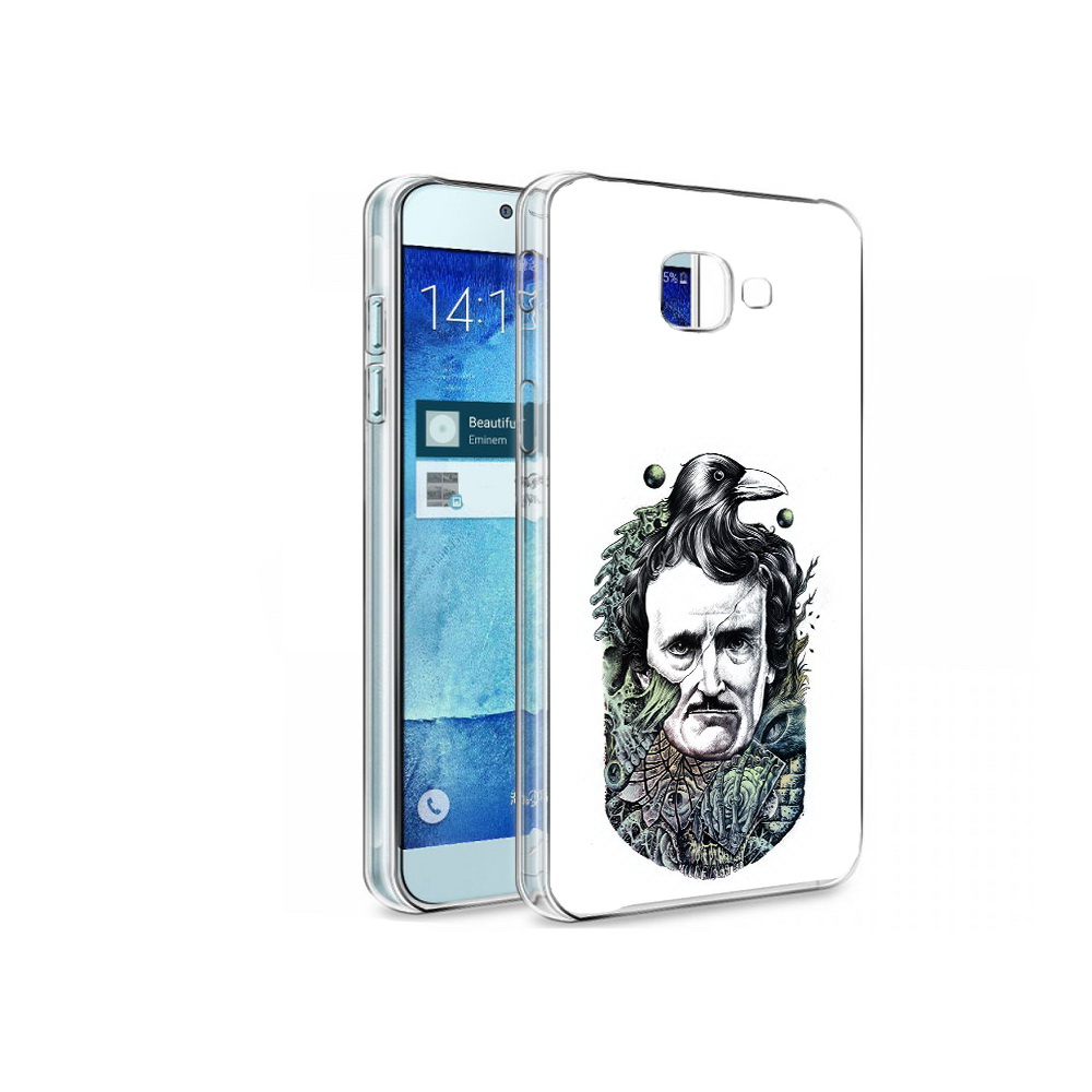 

Чехол MyPads Tocco для Samsung Galaxy A8 Эдгар Аллан с вороном, Tocco