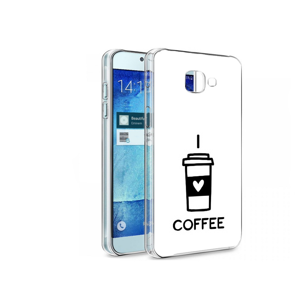 

Чехол MyPads Tocco для Samsung Galaxy A8 Я люблю кофе, Tocco