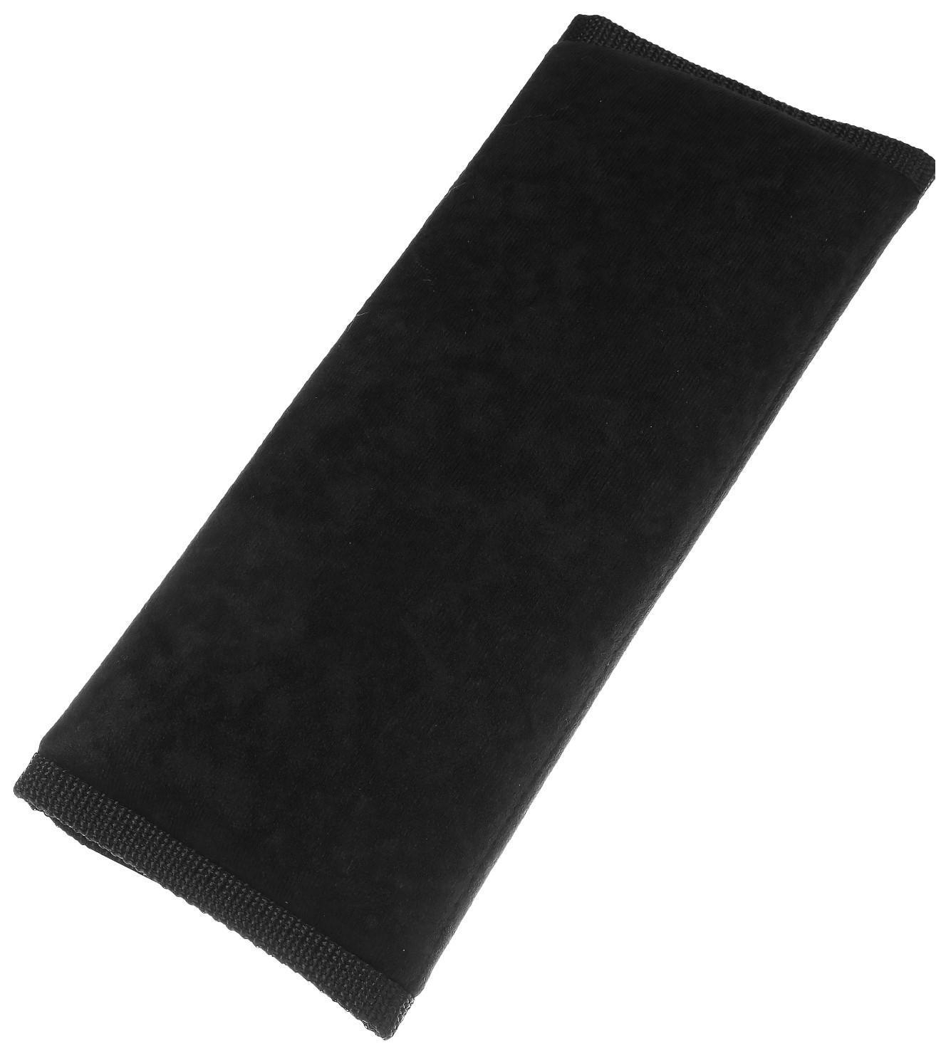 фото Накладка подушка на ремень безопасности, черная autopremium