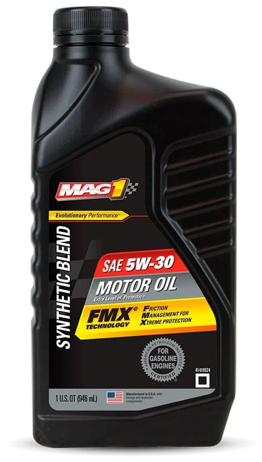 Моторное масло MAG 1 полусинтитическое MAG61652 5W30 Synthetic Blend 0,946л
