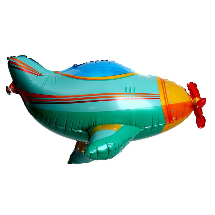 

Шар фольгированный 40" "Самолетик", зеленый