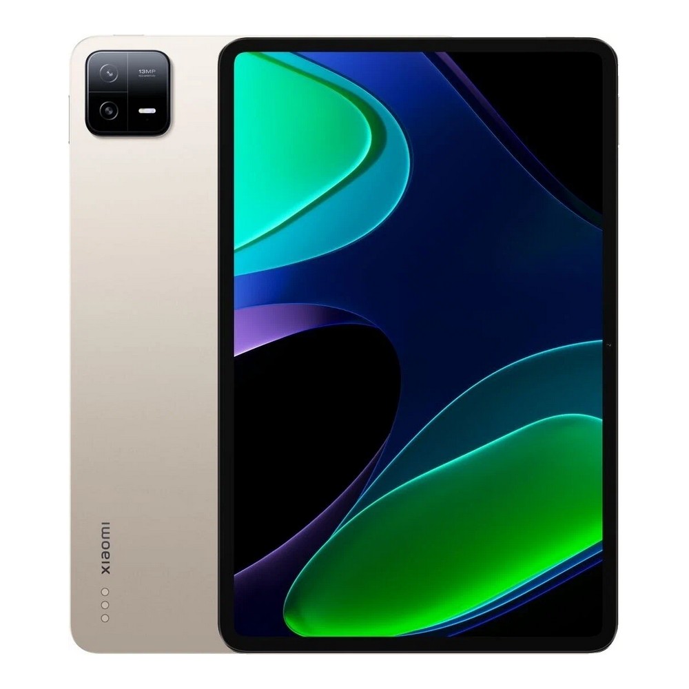 

Планшет Xiaomi Pad 6 11" 6/128GB бежевый, золотистый (78776443) Wi-Fi, Pad 6