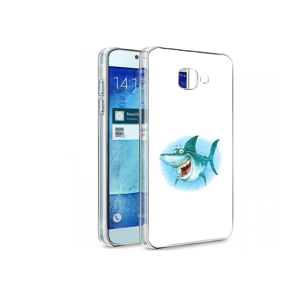 

Чехол MyPads Tocco для Samsung Galaxy A8 веселая акула, Tocco