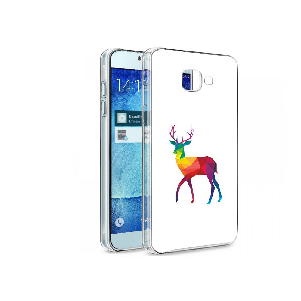 

Чехол MyPads Tocco для Samsung Galaxy A8 геометрический олень, Tocco