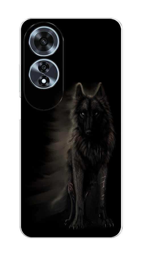 

Чехол на Oppo A60 "Туманный волк", Черный, 2516950-1