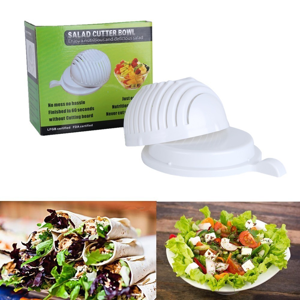 

Овощерезка Salad Cutter Ball, Белый