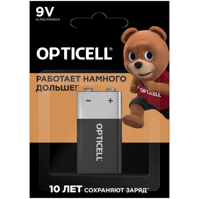 Батарейка Opticell 9V